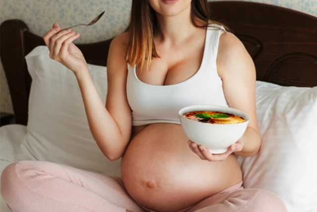 Crème brûlée pour les femmes enceintes? 3 avantages